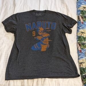 𝅺naruto Shippuden graphic tee shirt size Large